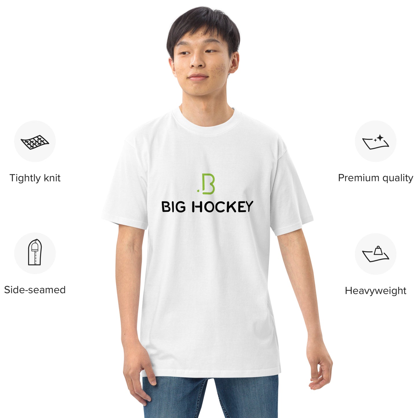 Big Hockey - Premium Heavy Tee